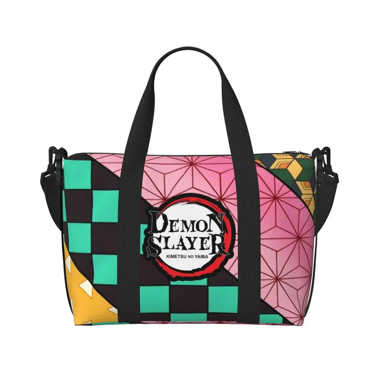 Demon Slayer Tote Bag Tanjiro & Nezuko Beach/Travel Bag
