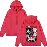 Anime Chainsaw Man Hoodies Pochita Denji Makima Hayakawa Aki Graphic Clothing Fashion Funny Couple Style Streetwear Winter Wears