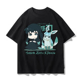 Demon Slayer Q-Version Cotton T-Shirt for Adults and Children! Nine Hashira & Main Characters Anime Short Sleeve