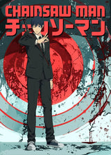 Classic Anime Chainsaw -man Poster Print Canvas Art Pictures Home for Living Room and Bedroom Wall  Decor Frameless Painting