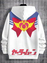 Cartoon Sailor Moons 3D Print All Seasons Children Casual Sweatshirt Cool Pullover Tops Unisex Clothes Boy Girl Hoodies