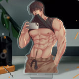 Acrylic Standee for Jjk Satoru Gojo Toji Fushiguro Noritoshi Kamo Anime Cartoons Acrylic Stand Desktop Decoration Gifts Diy ﻿