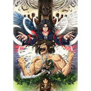 Anime A-Attack on Titans Poster Sticky Wall Art Printing Waterproof Home Living Bed Room Bar Aesthetic Decor