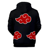 ♥ New 2025 Unisex Hoodie Anime Hokage Ninja Itachi Akatsuki Cosplay Red Cloud Costumes Daily Casual Coat Jacket Fas ★ Bear House