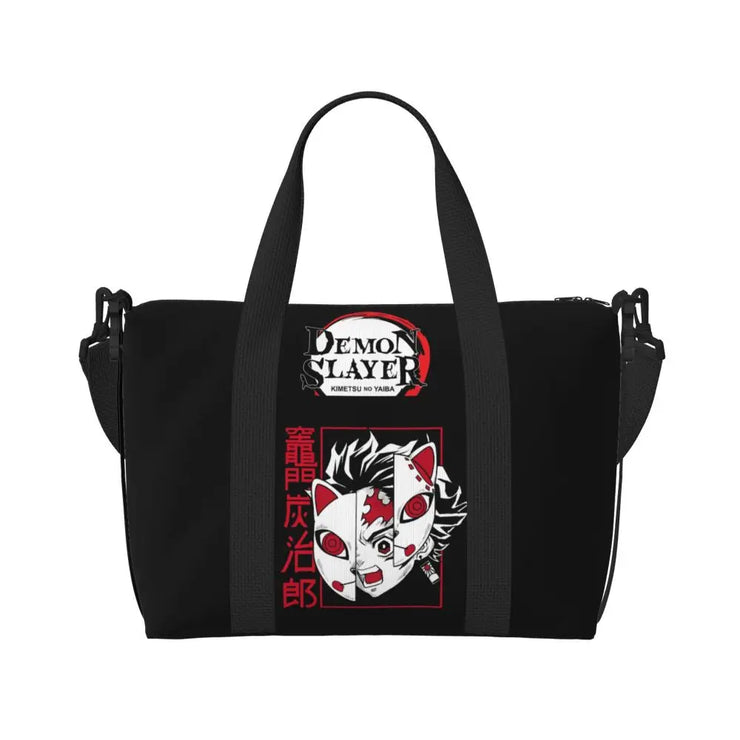 Demon Slayer Tote Bag Tanjiro & Nezuko Beach/Travel Bag