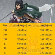 Attack on Titan Eren Levi Cosplay Costume Women Men Shingeki No Kyojin Scouting Legion Soldier Jacket Coat Windbreaker Uniform