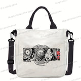 Junji Ito Cat Anime Shoulder Bag Unisex Canvas Crossbody