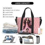 Demon Slayer Tote Bag Tanjiro & Nezuko Beach/Travel Bag