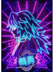 Neon Style Poster Canvas Painting  Japan Anime Cartoon Figure Wall Art Picture For Living Room Home Decor Unframed
