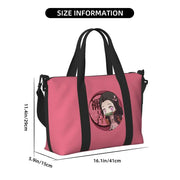 Demon Slayer Tote Bag Tanjiro & Nezuko Beach/Travel Bag