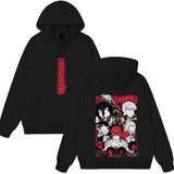 Anime Chainsaw Man Hoodies Pochita Denji Makima Hayakawa Aki Graphic Clothing Fashion Funny Couple Style Streetwear Winter Wears