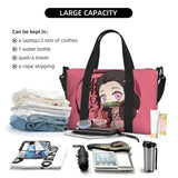 Demon Slayer Tote Bag Tanjiro & Nezuko Beach/Travel Bag