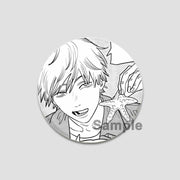 Anime Chainsaw Man Button Pins Character Makima Denji Cartoon Brooches Round Badge Backpacks Accessory Decor Fans Collect Gifts