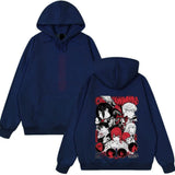 Anime Chainsaw Man Hoodies Pochita Denji Makima Hayakawa Aki Graphic Clothing Fashion Funny Couple Style Streetwear Winter Wears
