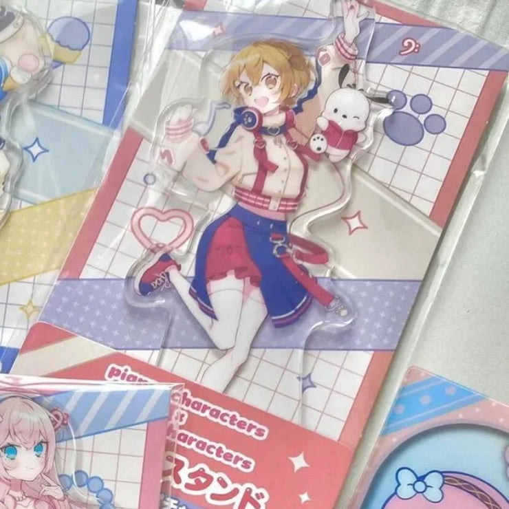 New Piapro Characters Acrylic Stand Figure  Kagamine Rin Anime Peripherals Family Limit Jointly Signed Decorate