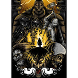 Anime A-Attack on Titans Poster Sticky Wall Art Printing Waterproof Home Living Bed Room Bar Aesthetic Decor