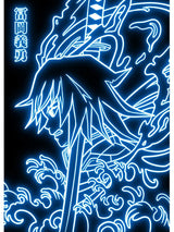 Neon Style Poster Canvas Painting  Japan Anime Cartoon Figure Wall Art Picture For Living Room Home Decor Unframed