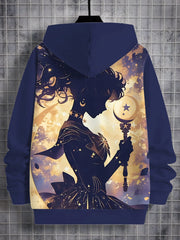 Cartoon Sailor Moons 3D Print All Seasons Children Casual Sweatshirt Cool Pullover Tops Unisex Clothes Boy Girl Hoodies