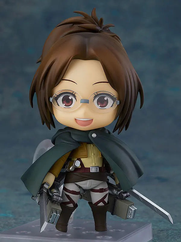 Levi Ackerman 390 417 Eren Jaeger 375 Mikasa Ackerman 365 Hange Zoe 1121 action figure PVC toys collection doll anime cartoon