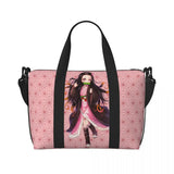 Demon Slayer Tote Bag Tanjiro & Nezuko Beach/Travel Bag