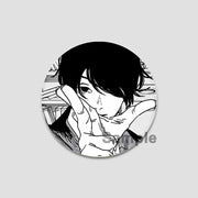 Anime Chainsaw Man Button Pins Character Makima Denji Cartoon Brooches Round Badge Backpacks Accessory Decor Fans Collect Gifts