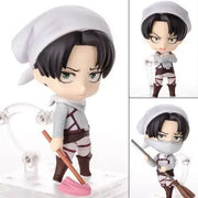 Levi Ackerman 390 417 Eren Jaeger 375 Mikasa Ackerman 365 Hange Zoe 1121 action figure PVC toys collection doll anime cartoon