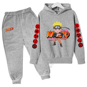Naruto Akatsuki Cloud Hoodie Girls Boys Fashion Printed Pullover Autumn And Winter Comfortable Street Wear Best-selling Suit