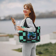 Demon Slayer Tote Bag Tanjiro & Nezuko Beach/Travel Bag