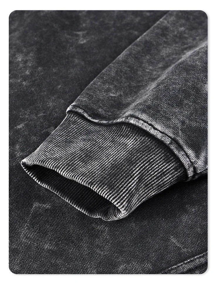 Makima Denji Power Aki Hoodie Vintage Washed Anime Manga Hooded Sweatshirts Oversized Chainsaw Demon Hoodies Men 100% Cotton