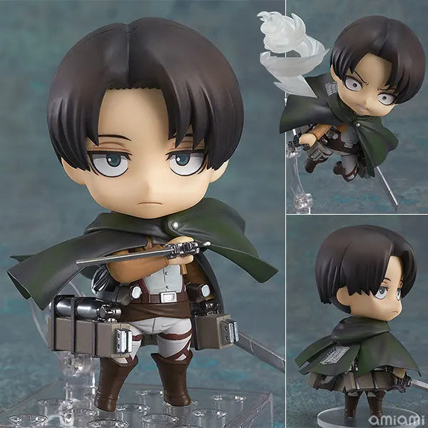 Levi Ackerman 390 417 Eren Jaeger 375 Mikasa Ackerman 365 Hange Zoe 1121 action figure PVC toys collection doll anime cartoon