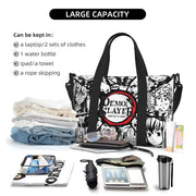 Demon Slayer Tote Bag Tanjiro & Nezuko Beach/Travel Bag