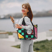Demon Slayer Tote Bag Tanjiro & Nezuko Beach/Travel Bag