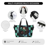 Demon Slayer Tote Bag Tanjiro & Nezuko Beach/Travel Bag