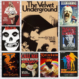 Retro Scorpions David Vocal Concert Poster Classic Pose Canvas Painting on Wall Art Superstar Decor Picture for Living Room