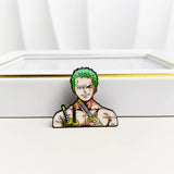 One Piece Manga Pin Anime Lapel Pins Backpacks Cute Things Vegeta Goku Brooches Badges on Backpack Brooch for Clothes Jewelry