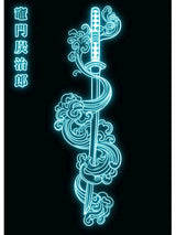 Neon Style Poster Canvas Painting  Japan Anime Cartoon Figure Wall Art Picture For Living Room Home Decor Unframed