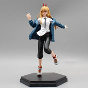 Anime Wandering Witch Elaina Figure Little Devil Figurine GK Power Action Figures Chainsaw Man Model PVC Collectible Toys Gift