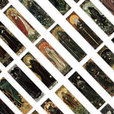 30pcs Aesthetic Darkness Magic Wizard Paper Bookmarks Library Office Page Markings DIY Students Reader Page Markers
