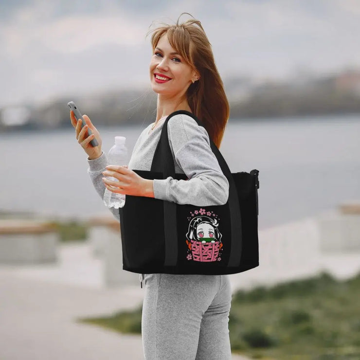 Demon Slayer Tote Bag Tanjiro & Nezuko Beach/Travel Bag
