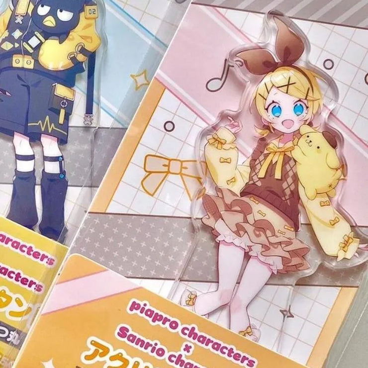 New Piapro Characters Acrylic Stand Figure  Kagamine Rin Anime Peripherals Family Limit Jointly Signed Decorate