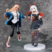 Anime Wandering Witch Elaina Figure Little Devil Figurine GK Power Action Figures Chainsaw Man Model PVC Collectible Toys Gift