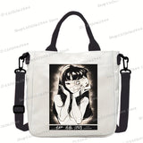Junji Ito Cat Anime Shoulder Bag Unisex Canvas Crossbody