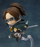 Levi Ackerman 390 417 Eren Jaeger 375 Mikasa Ackerman 365 Hange Zoe 1121 action figure PVC toys collection doll anime cartoon