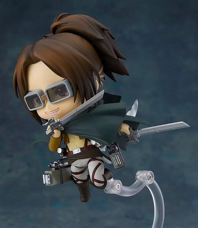 Levi Ackerman 390 417 Eren Jaeger 375 Mikasa Ackerman 365 Hange Zoe 1121 action figure PVC toys collection doll anime cartoon