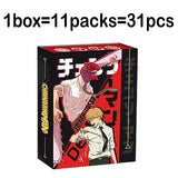 Chainsaw Man Collection Card Children's Favorite Japanese Fantasy Anime Character Limited Card Exquisite Christmas Family Gift