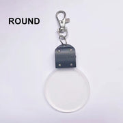 Custom LED Light 7 Colors Keychains Cartoon Acrylic Key Chain Photo Customized Anime Charms Clear Acrylic Personalized Keychains