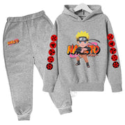 Naruto Akatsuki Cloud Hoodie Girls Boys Fashion Printed Pullover Autumn And Winter Comfortable Street Wear Best-selling Suit