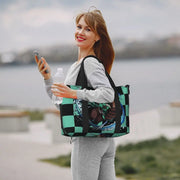 Demon Slayer Tote Bag Tanjiro & Nezuko Beach/Travel Bag