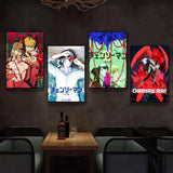 anime Chainsaw Man Poster Posters Anime Room Decor Decoration Movie Backpack Wall Interior Music Wall Art