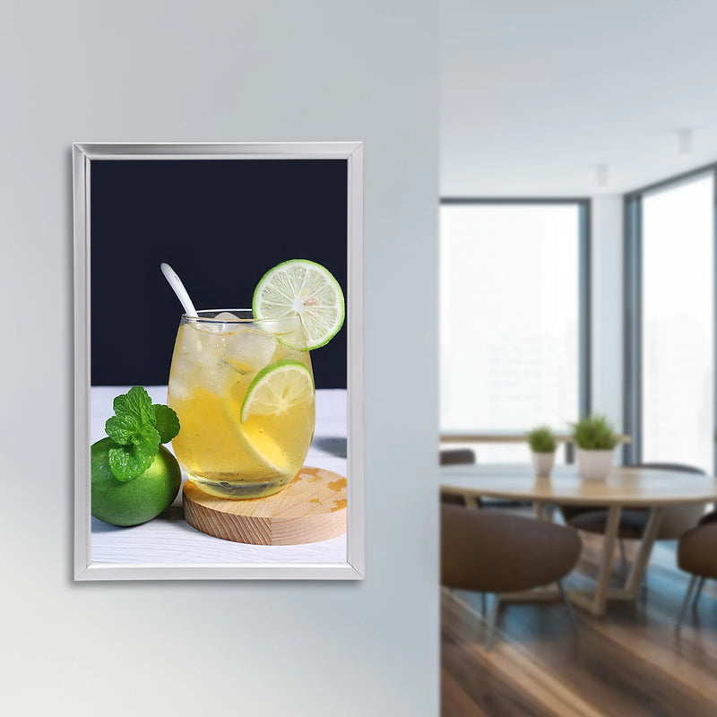 LED Light Box Backlit Movie Poster Art Picture Frame 24" X 36" Advertising Display